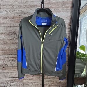 Columbia Onmi-Shield Omni-Wind Block Zip Stretch Jacket Womens Size Large